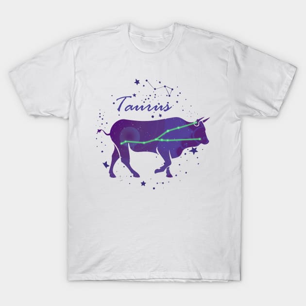 Taurus Constellation T-Shirt by TheUnknown93